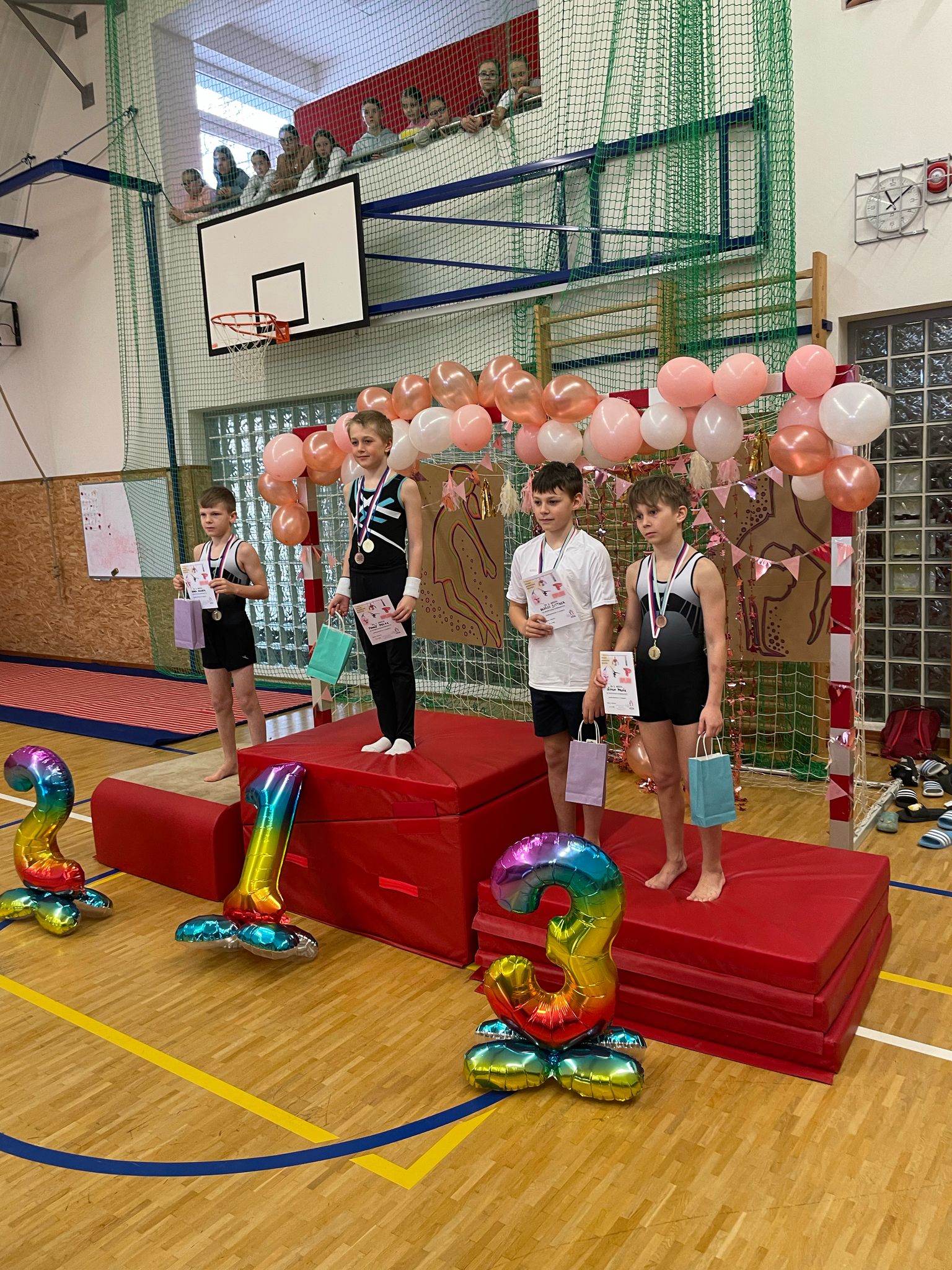 Gymnastika hoši 3.-5. třída